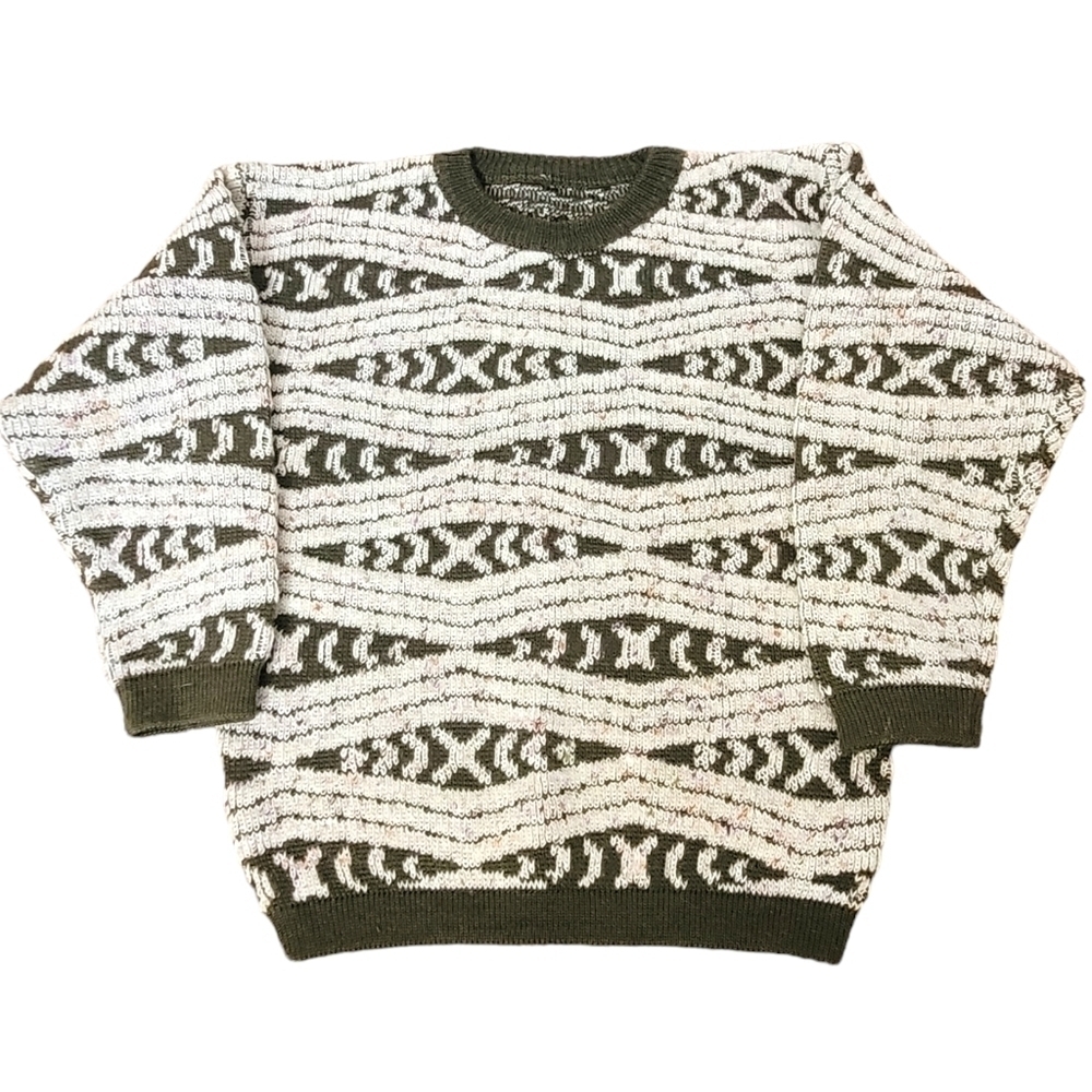 Vintage Kids Grandpa Knit Sweater